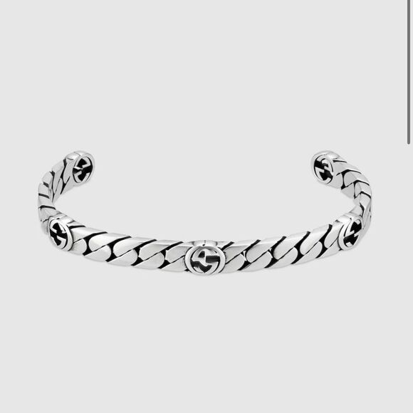 NWT GUCCI INTERLOCKING BRACELET - Picture 1 of 9